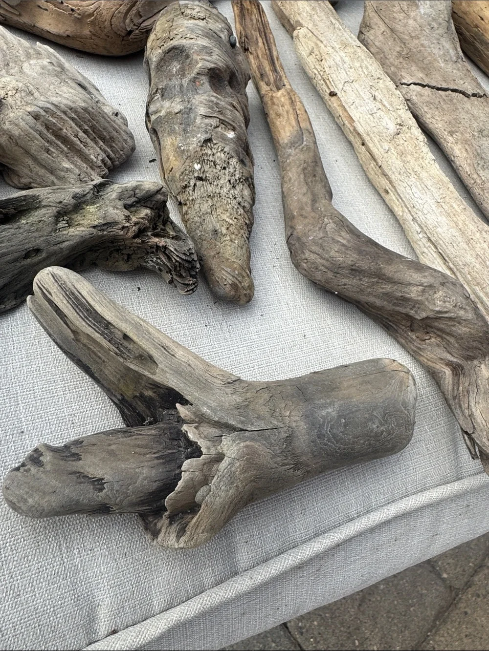 11 pc (5lbs shipped) Natural Driftwood Decorative Accent Pieces-craft & display